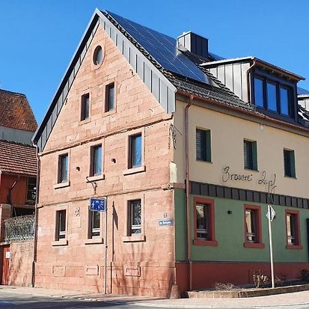 Wirtshaus & Hotel Zur Alten Brauerei Zapf Uettingen Dış mekan fotoğraf