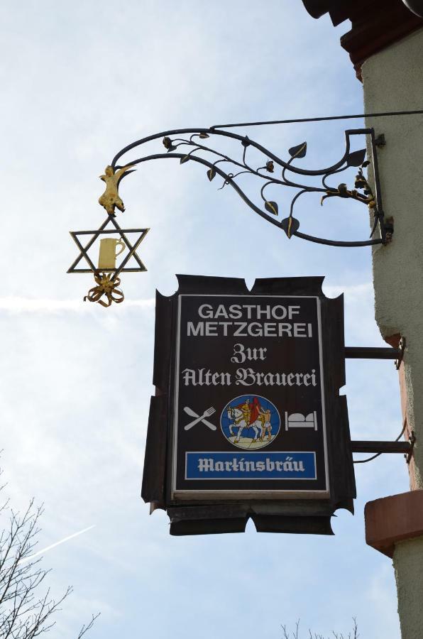 Wirtshaus & Hotel Zur Alten Brauerei Zapf Uettingen Dış mekan fotoğraf